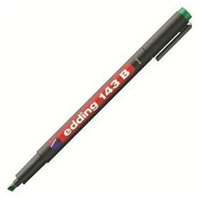 Edding 143B Yeşil Asetat Kalemi