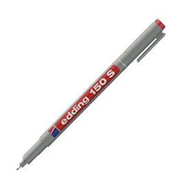 Edding 150 S Kırmızı Asetat Kalemi