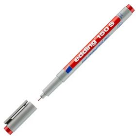 Edding 150S 0.3 mm Kırmızı Silinebilir Asetat Kalemi