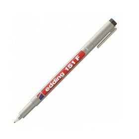 Edding 151 F Siyah Asetat Kalemi