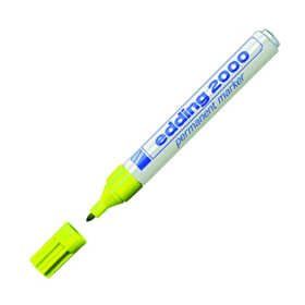 Edding 2000 C Permanent Yuvarlak Uç 1.5-3 mm Sarı Markör