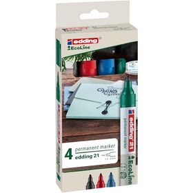 Edding 21 Ecoline Permanent Renkli Markör Kalem