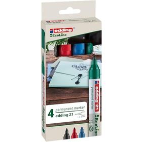 Edding 21 Ecoline Permanent Renkli Markör Kalem
