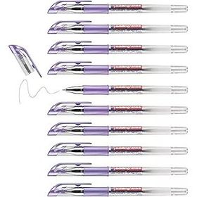 Edding 2185 Metalik Mor 10 0,7 mm Jel Kalem
