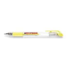 Edding 2185 Pastel Sarı Jel Mürekkepli Roller Kalem