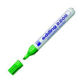 Edding 2200 C Permanent Kesik Uç Yeşil Markör