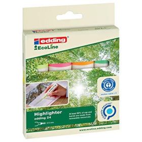 Edding 24 Ecoline 4 Renk Fosforlu Kalem