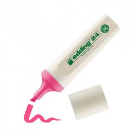 Edding 24 Ecoline İsaretleme Pembe Fosforlu Kalem