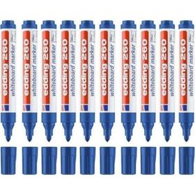 Edding 260 10 Kutu Mavi Renkli Yazı Tahtası Kalemi