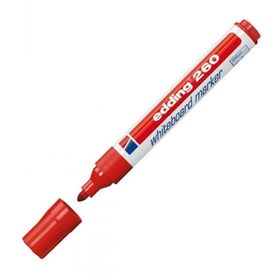 Edding 260 Kırmızı Beyaz Yazı Tahtası Kalemi