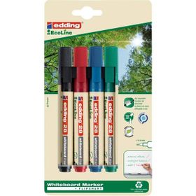 Edding 28 Ecoline 4'lü Beyaz Yazı Tahtası Kalemi