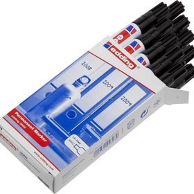 Edding 3000 Permanent 1,5-3 mm 10'lu Yuvarlak Uçlu Siyah Markör
