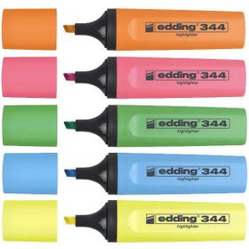 Edding 344 Highlighter İşaretleme 5 Renk Fosforlu Kalem