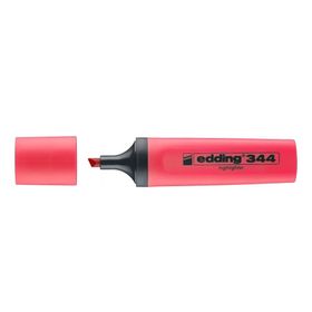 Edding 344 Highlighter Kırmızı Fosforlu Kalem