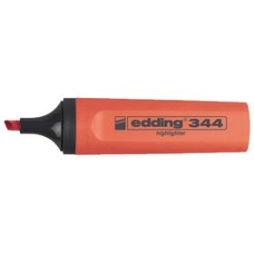 Edding 344 Kırmızı Nar Çiçeği 10 Adet Fosforlu Kalem