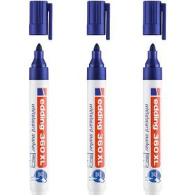 Edding 360 Xl 3 Adet Mavi Yazı Tahtası Kalemi