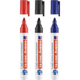 Edding 360 Xl 3’lu Set Beyaz Tahta Kalemi