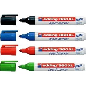 Edding 360 Xl 4'lü Set Beyaz Tahta Kalemi