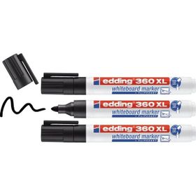 Edding 360Xl Siyah 3 Adet Beyaz Yazı Tahtası Kalemi