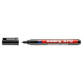 Edding 370 Permanent Siyah Asetat Kalem