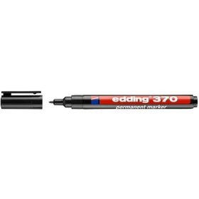 Edding 370 Permanent Siyah Asetat Kalem
