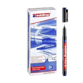 Edding 4004764001699 140 S 10'lu Mavi Asetat Kalemi