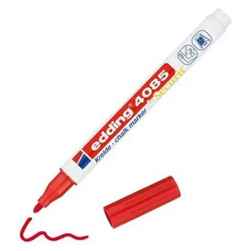 Edding 4085 002 Kırmızı Likit Tebeşir Kalemi