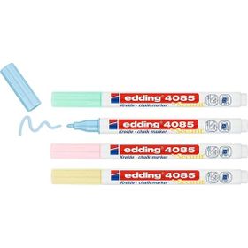 Edding 4085 4'lü Blister Pastel Sıvı Tebeşir Kalemi