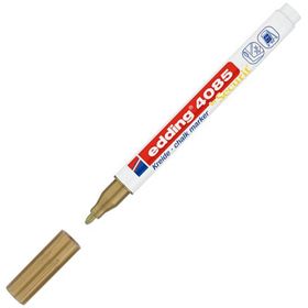 Edding 4085 Altın Cam Kalemi