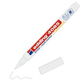 Edding 4085 Beyaz 1-2 mm Likit Tebeşir Kalemi