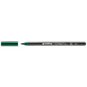 Edding 4200 1-4 mm Yeşil Fırça Uçlu Porselen Kalemi
