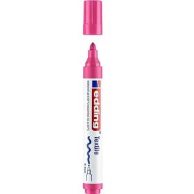Edding 4500 fosforlu pembe tekstil markörü