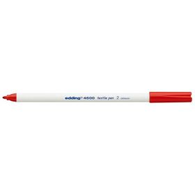 Edding 4600 1 mm Red Tekstil Kalemi