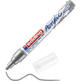 Edding 5100 2-3 mm Gümüş Akrilik Boyama Markörü