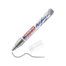 Edding 5100 2-3 mm Gümüş Akrilik Boyama Markörü
