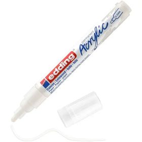 Edding 5100 Akrilik 2-3 mm Trafik Beyaz Boyama Markörü