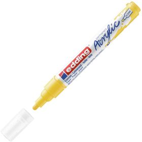 Edding 5100 Akrilik Orta Uçlu Sarı Markör