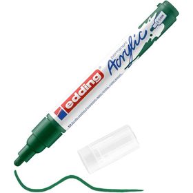 Edding 5100 Akrilik Orta Uçlu Su Yeşili Markör
