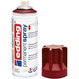 Edding 5200 Permanent Sprey 200 ml Bordo Mat Ral 3004 Akrilik Boya