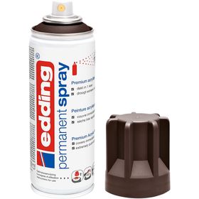 Edding 5200 Permanent Sprey 200 ml Çikolata Mat Ral 8017 Akrilik Boya