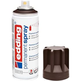 Edding 5200 Permanent Sprey 200 ml Çikolata Mat Ral 8017 Akrilik Boya