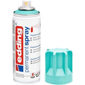 Edding 5200 Permanent Sprey 200 ml Turkuaz Mat Akrilik Boya