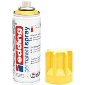 Edding 5200 Permanent Sprey Premium Trafik Sarı Mat Ral 1023 Akrilik Boya