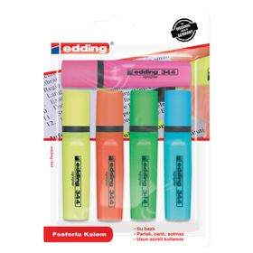 Edding 5'li Karışık Fosforlu Kalem