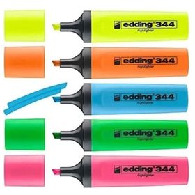 Edding 5'li Karışık Fosforlu Kalem