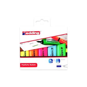 Edding 5'li Karışık Fosforlu Kalem