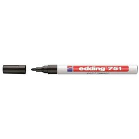 Edding 751-01 Siyah Marker Kalemleri
