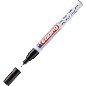 Edding 780 0.8 mm Yuvarlak Uçlu Siyah Markör Dekor Boya
