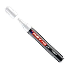 Edding 790 2-4 mm Beyaz Çok Amaçlı Örtücü Boyama Dekorasyon Markörü