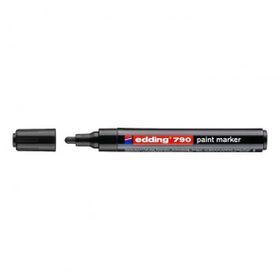 Edding 790 2-4 mm Siyah Çok Amaçlı Örtücü Boyama Dekorasyon Markörü